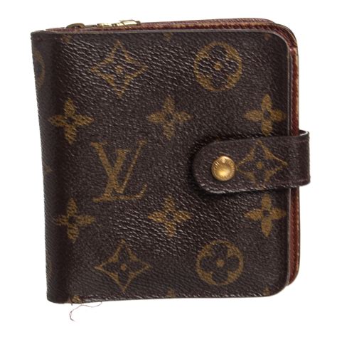 Louis Vuitton Zippy Wallet Brown Canvas Wallet (Pre